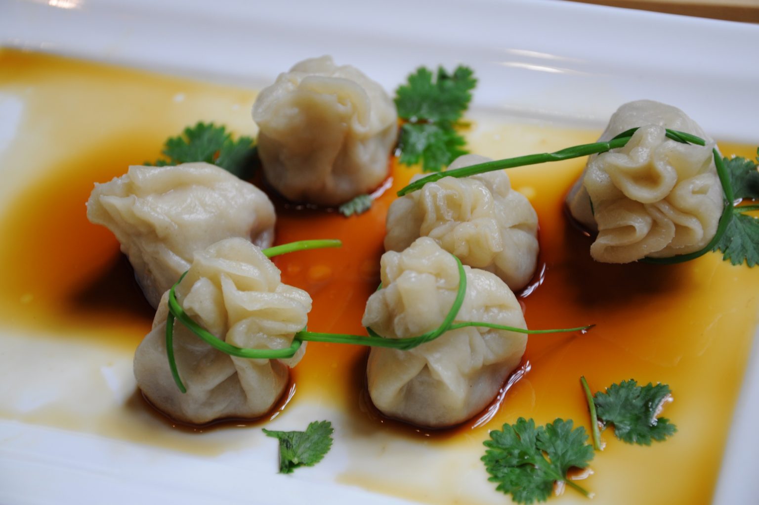 Pierożki wonton z sosem teriyaki Moja Qchnia